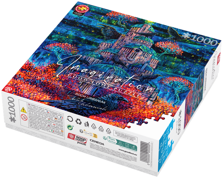 Puzzle Good Loot Imagination Roch Urbaniak Twierdza Pani Kruków 1000 elementów (5908305249764) - obraz 4
