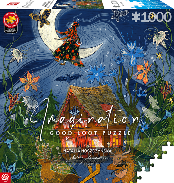 Puzzle Good Loot Imagination Natalia Noszczyńska Słowiański Świat Nadchodzi 1000 elementów (5908305250111) - obraz 3