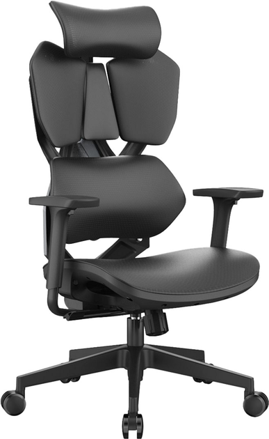 Fotel gamingowy SIHOO X5C Mesh Black (X5C-301) - obraz 5