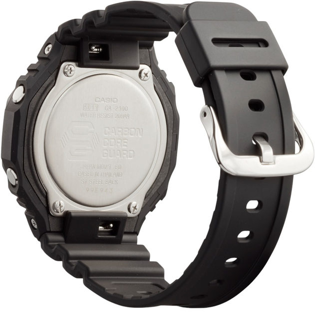 Zegarek męski Casio G-SHOCK Classic GA-2100 -1AER Black - obraz 8