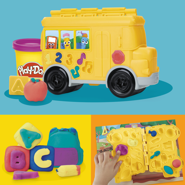 Zestaw do kreatywności Hasbro Play-Doh School day fun G1641 (5010996293879) - obraz 9