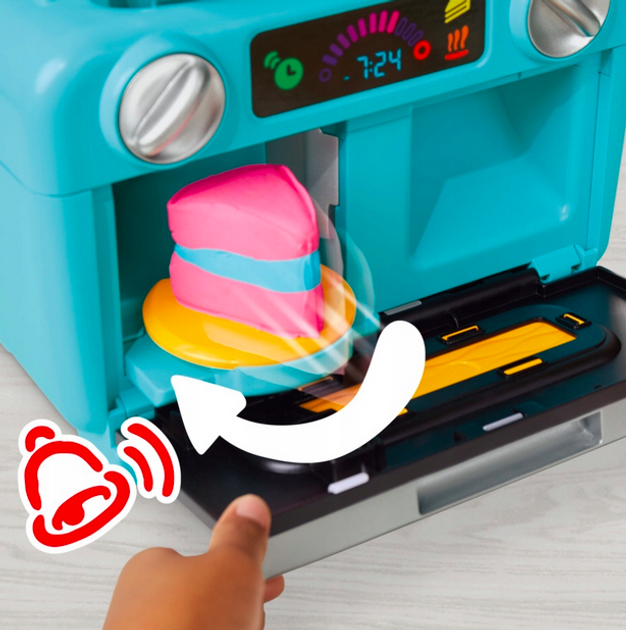 Набір для творчості Hasbro Play-Doh Super Slice Cake G0497 (5010996308528) - зображення 5