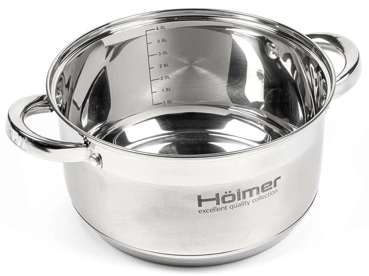 Набор посуд Holmer з 8 предметів CS-1853-SS - изображение 3