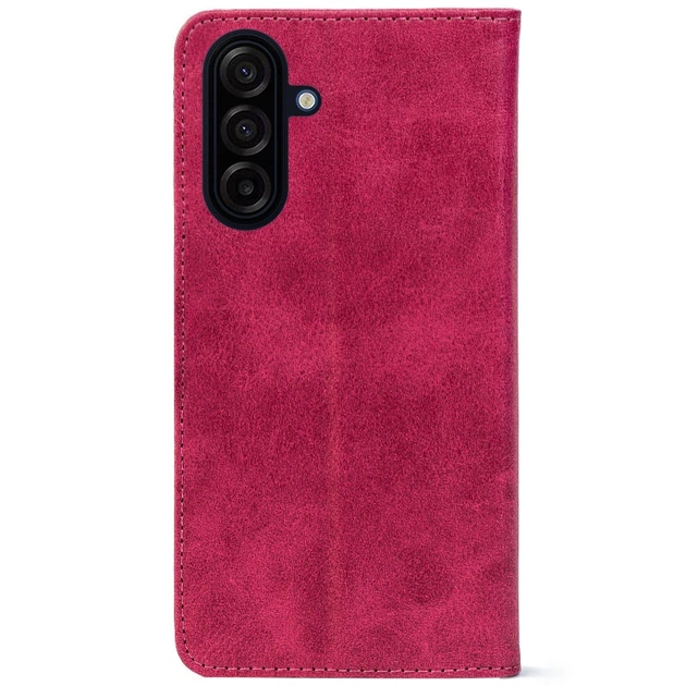 Чохол-книжка Crazy Horse Clasic для Samsung Galaxy S25 FE (S731) Magenta (Strong) (66969) - изображение 3
