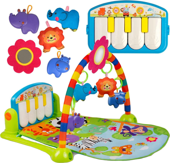 Інтерактивний ігровий килимок Ricokids з піаніно 7316 (5908220476313) - зображення 1