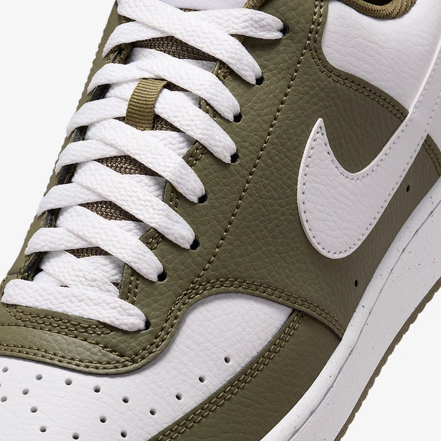 Чоловічі кеди низькі Nike Court Vision Lo HM9862-201 42.5 (9US) 27 см Medium Olive/White (198482350321) - зображення 7