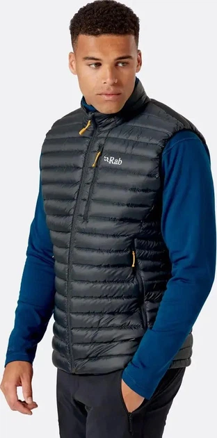 Жилет Rab Microlight Vest L Beluga - Фото 2 Жилет Rab Microlight Vest L Beluga - изображение 2