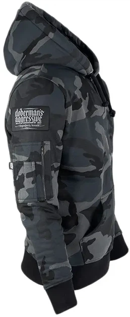 Худи мужское Dobermans Aggressive Classic BKK311MCM 3XL Камуфляж - изображение 2