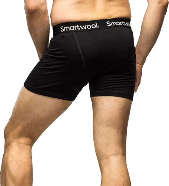 Трусы Smartwool Men’s Merino 150 Boxer Brief Boxed S Black - Фото 4 Трусы Smartwool Men’s Merino 150 Boxer Brief Boxed S Black - изображение 4