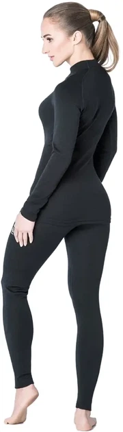 Термоштаны Aclima W WarmWool 200 Longs High Waist L Jet Black - Фото 4 Термоштаны Aclima W WarmWool 200 Longs High Waist L Jet Black - изображение 4