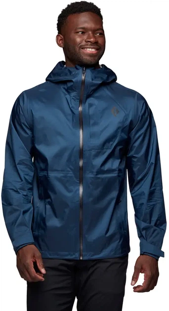 Куртка Black Diamond M Treeline Rain Shell XL Indigo - Фото 2 Куртка Black Diamond M Treeline Rain Shell XL Indigo - изображение 2