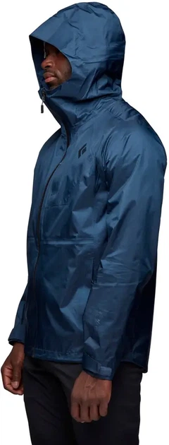 Куртка Black Diamond M Treeline Rain Shell XL Indigo - Фото 3 Куртка Black Diamond M Treeline Rain Shell XL Indigo - изображение 3
