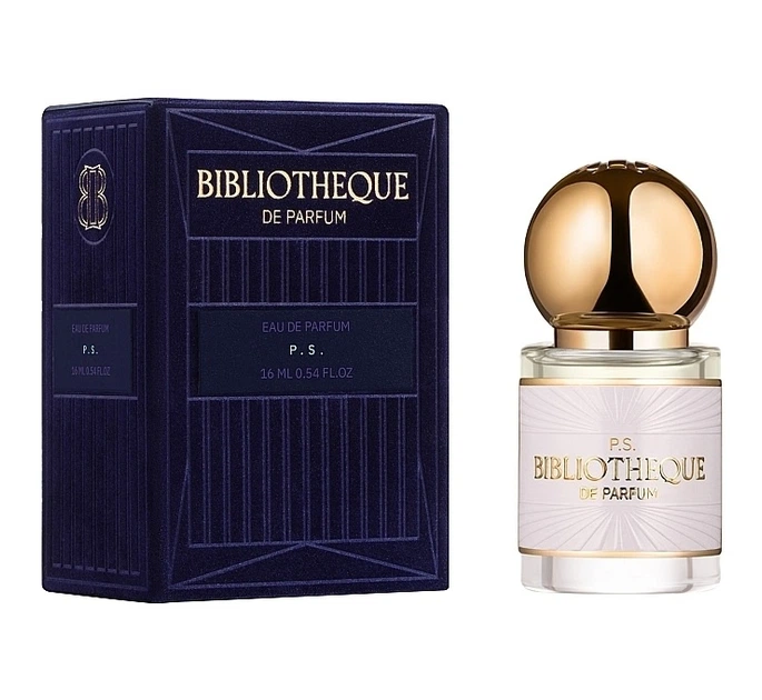 Миниатюра Парфюмированная вода для женщин Bibliotheque de Parfum P.S. 16 мл - Фото 1 Миниатюра Парфюмированная вода для женщин Bibliotheque de Parfum P.S. 16 мл - изображение 1