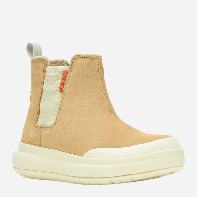Жіночі челсі високі Merrell Marquette Thermo Pull On WP J007066 36 (3.5UK) 23 см Коричневі (195020398586) - зображення 2