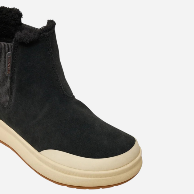 Жіночі челсі високі Merrell Marquette Thermo Pull On WP J007064 38.5 (5.5UK) 25 см Чорні (195020398494) - зображення 7