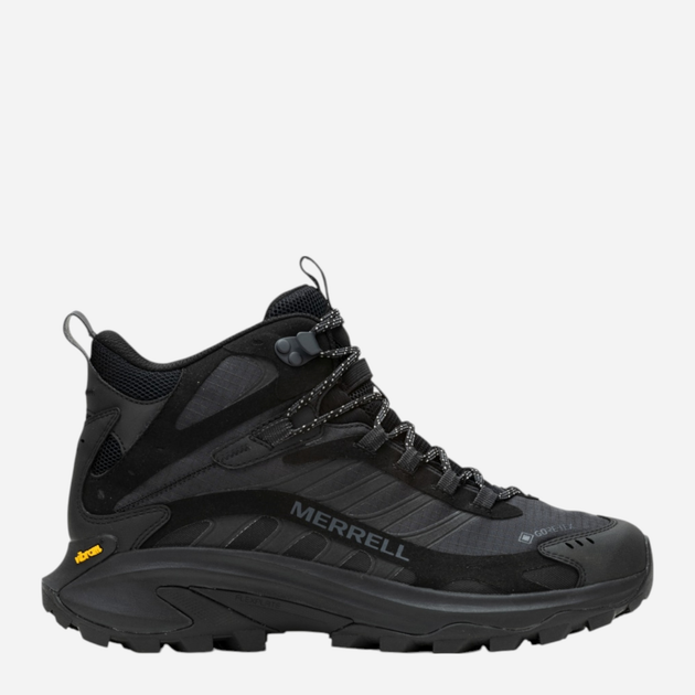 Buty trekkingowe męskie Gore-tex Merrell Moab Speed 2 Mid GTX J037501 46.5 (11.5UK) 30 cm Czarne (195019752870) - obraz 1