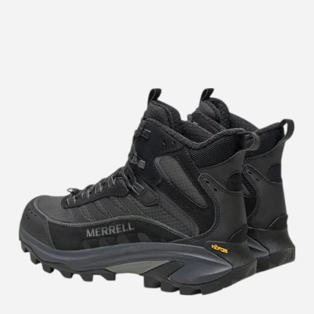 Buty trekkingowe męskie z membraną Merrell Moab Speed 2 Thermo Mid WP J068305 46.5 (11.5UK) 30 cm Czarne (195020381328) - obraz 3