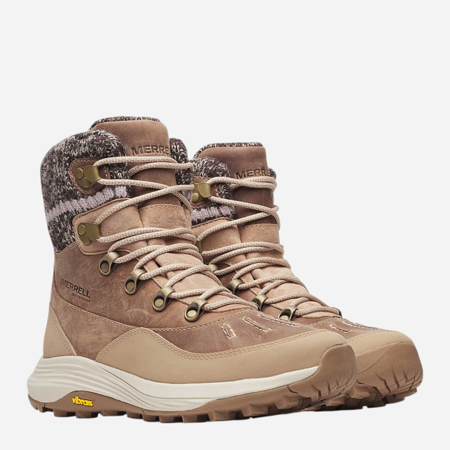 Жіночі черевики для трекінгу Merrell Siren 4 Thermo Mid Zip WP J038764 39 (6UK) 25.5 см Коричневі (195021266921) - зображення 2