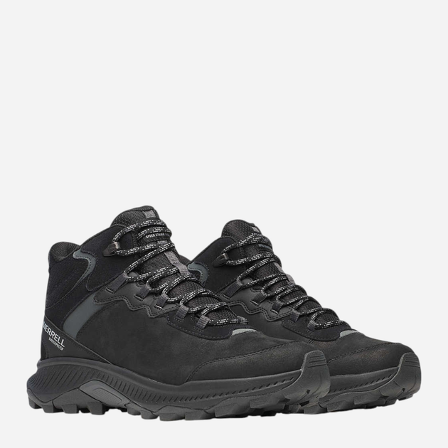 Чоловічі черевики для трекінгу з мембраною Merrell Speed Strike 2 Ltr Mid WP J038071 44.5 (10UK) 28.5 см Чорні (195020854839) - зображення 2