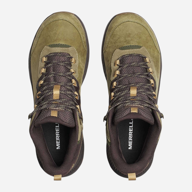 Чоловічі черевики для трекінгу з мембраною Merrell Speed Strike 2 Ltr Mid WP J038077 43.5 (9UK) 27.5 см Хакі (195020855263) - зображення 4