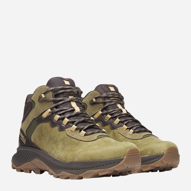Чоловічі черевики для трекінгу з мембраною Merrell Speed Strike 2 Ltr Mid WP J038077 47 (12UK) 30.5 см Хакі (195020855324) - зображення 2