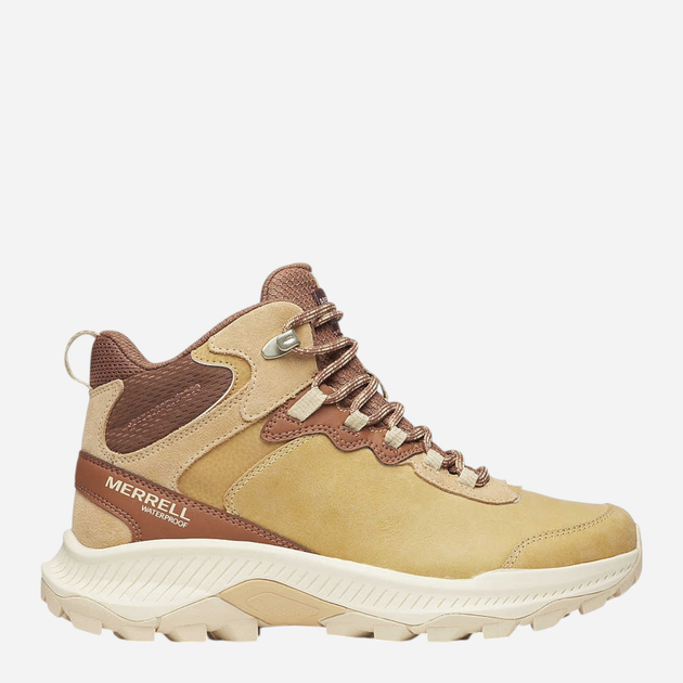 Buty trekkingowe damskie z membraną Merrell Speed Strike 2 Ltr Mid WP J038524 38.5 (5.5UK) 25 cm Beżowe (195020865378) - obraz 1