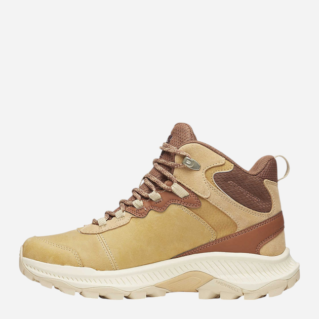 Buty trekkingowe damskie z membraną Merrell Speed Strike 2 Ltr Mid WP J038524 40 (6.5UK) 26 cm Beżowe (195020865392) - obraz 3