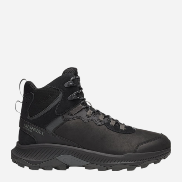 Buty trekkingowe męskie z membraną Merrell Speed Strike 2 Ltr Thermo Mid WP J066051 44 (9.5UK) 28 cm Czarne (195021279815) - obraz 1