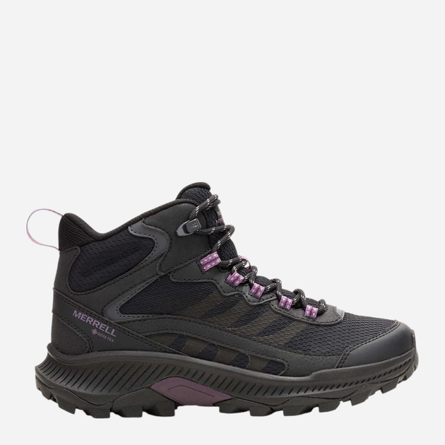 Жіночі кросівки для трекінгу з Gore-tex Merrell Speed Strike 2 Mid GTX J038258 38 (5UK) 24.5 см Чорні (195020361719) - зображення 1
