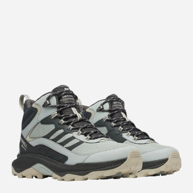 Buty trekkingowe męskie z Gore-tex Merrell Speed Strike 2 Mid GTX J038383 46.5 (11.5UK) 30 cm Szare (195021261131) - obraz 2