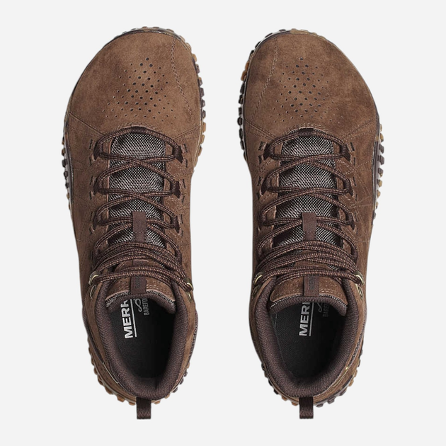 Trzewiki męskie zamszowe Merrell Wrapt Mid WP J007107 41 (7UK) 25.5 cm Brązowe (195020834190) - obraz 3