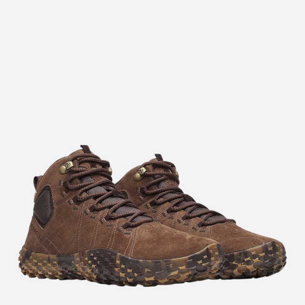 Trzewiki męskie zamszowe Merrell Wrapt Mid WP J007107 46.5 (11.5UK) 30 cm Brązowe (195020834282) - obraz 2