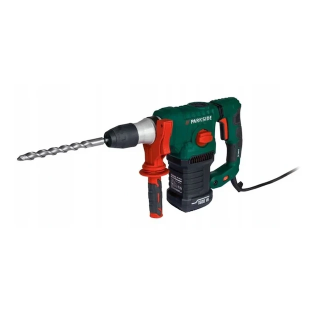 Перфоратор и отбойный молоток Parkside PBH 1500 A1 с патроном SDS-plus, 1500 Вт, 3900 об/мин (Par10050) - изображение 3