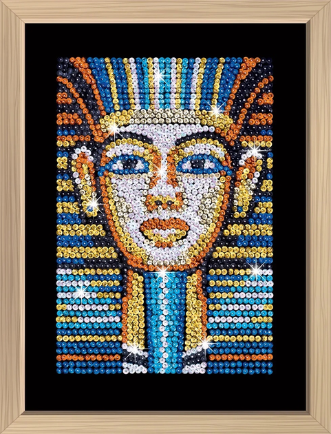 Zestaw dla kreatywności Sequin Art Blue Premium Kitfix Tutankhamun (5905935810807) - obraz 1