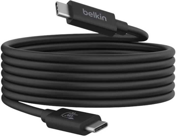 Kabel Belkin Connect USB 4 240W + 20 Gbps 2 m Black (INZ004BT2MBK) - obraz 5