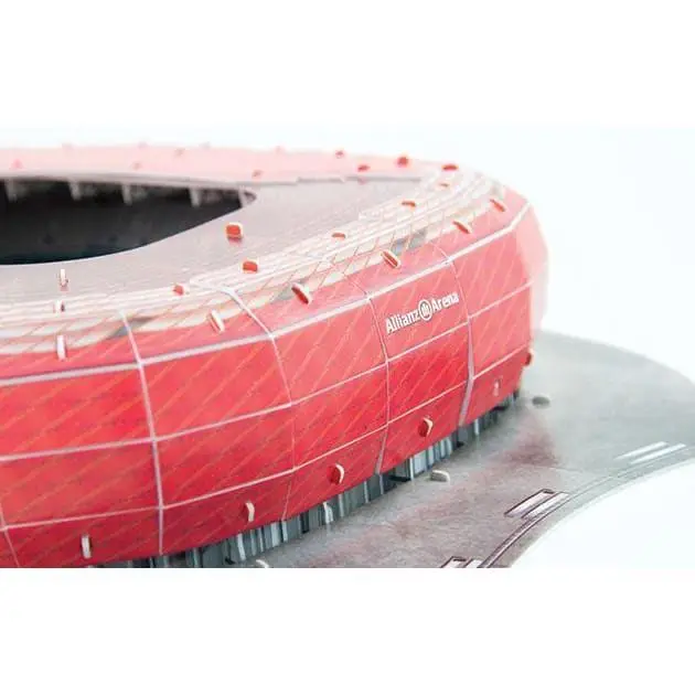 Пазлы 3D стадион Альянц Аренамодель "Allianz Arena" Трехмерный конструктор-головоломка - изображение 4