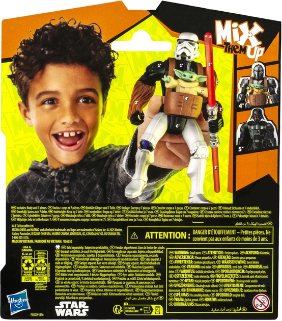 Іграшка-фігурка Hasbro MixMashers Star Wars Штурмовик 12 см (F9479_G0295) - зображення 6