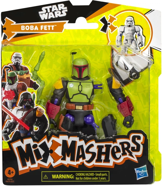 Іграшка-фігурка Hasbro MixMashers Star Wars Боба Фетт 12 см (F9479_G0296) - зображення 5