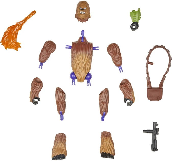 Іграшка-фігурка Hasbro MixMashers Star Wars Чубакка 12 см (F9479_G0297) - зображення 3