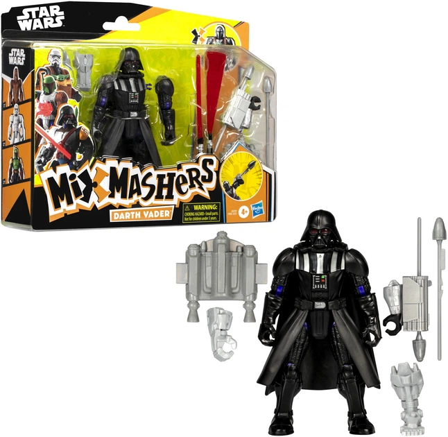 Іграшка-фігурка Hasbro MixMashers Star Wars Дарт Вейдер 12 см (F9481_G0299) - зображення 4