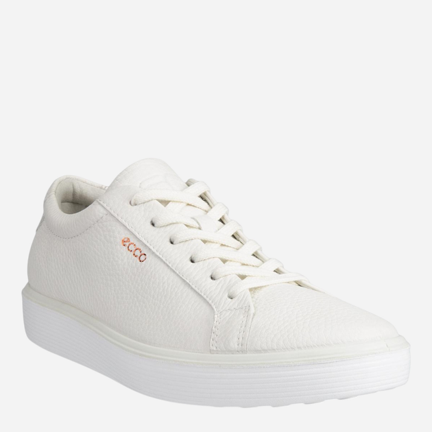 Sneakersy damskie ze skóry naturalnej ECCO Soft 60 21920301007 36 Białe (194891254731) - obraz 4