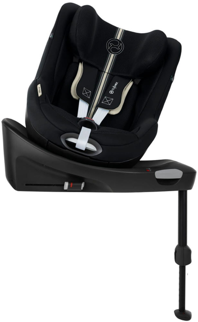 Fotelik samochodowy Cybex Sirona Gi i-Size Plus 2024 Moon Black Gold (4063846480883) - obraz 5