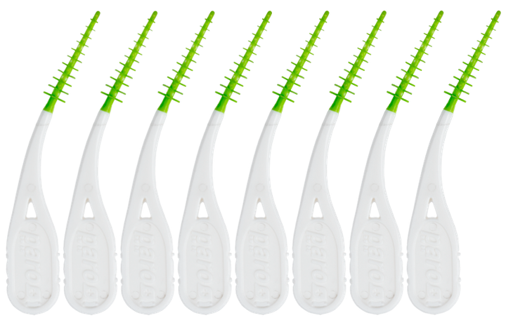Zestaw szczoteczek międzyzębowych Paro Swiss Smart-sticks M/L o średnicy 1.5/3.8 mm 32 szt. (7610458010662) - obraz 4