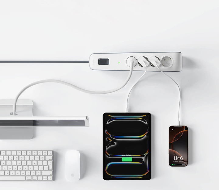 Мережевий фільтр Belkin Surge Protectors 4 розетки (BSV400VF2M-V2) - зображення 6