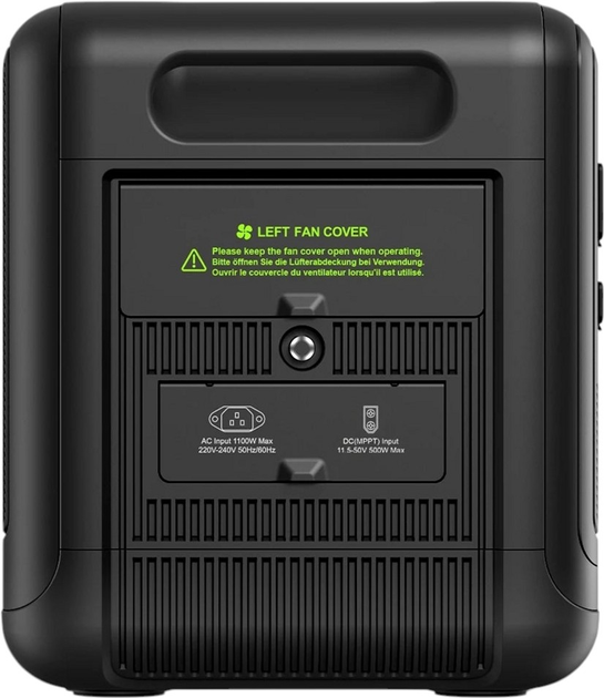 Stacja ładowania Fossibot F2400 / 2400W / 2048 Wh / LiFePO4 Black (6976133247671) - obraz 7