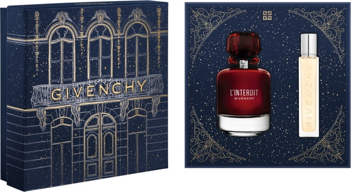 Zestaw damski Givenchy L'Interdit Rouge Woda perfumowana 50 ml + Miniaturka Woda perfumowana 12.5 ml (3274872473393) - obraz 3
