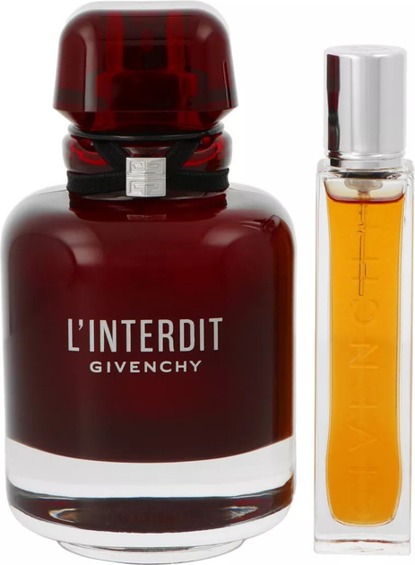 Zestaw damski Givenchy L'Interdit Rouge Woda perfumowana 80 ml + Miniaturka Woda perfumowana 12.5 ml (3274872480827) - obraz 2