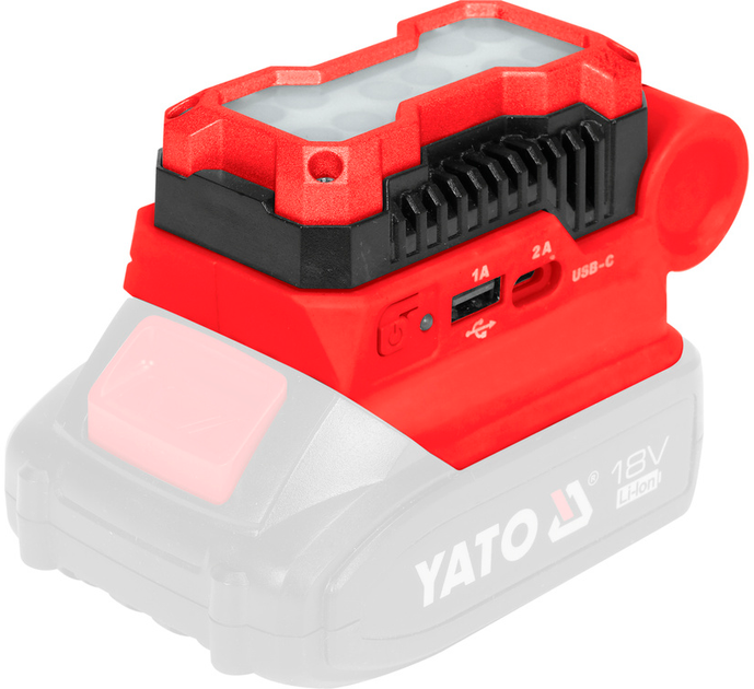 Прожектор акумуляторний YATO SMD LED 18В 500Лм (YT-829683) - зображення 2