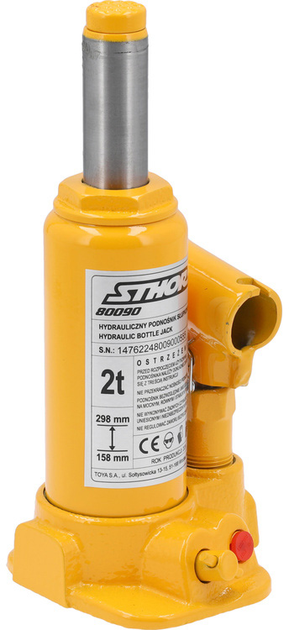Podnośnik hydrauliczny słupkowy STHOR 2 t 158-298 mm (80090_v) - obraz 2