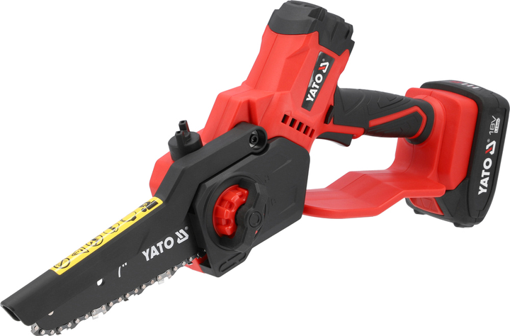 Pilarka łańcuchowa akumulatorowa YATO 20V 8 m/s 2Ah (YT-828133) - obraz 1